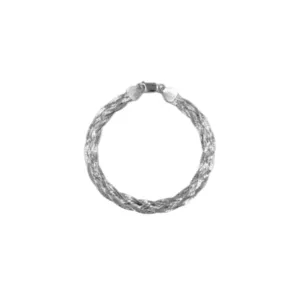 PULSEIRA PB925 TRANÇADA 4 FIOS ESPELHADA 9,8G 1035-F040 499