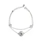 PULSEIRA PB925 CARTIE DUPLA 2 FLORES CRAV 4 PET. MED. ARVORE DA VIDA ZS 50580