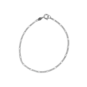 Pulseira prata 925 5x1 fina 240091