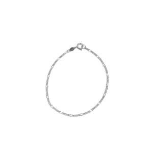 Pulseira prata 925 5x1 fina 240091