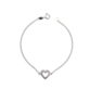 PULSEIRA PB925 CORAÇÃO CRAVEJADO VAZADO 240099