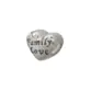 BERLOQUE PRATA 925 SEPARADOR CORAÇÃO FAMILY LOVE 250690
