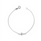 PULSEIRA PB925 GRUMET FININHA C/ CRUZ DEITADA ZS 240950