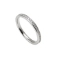 ALIANÇA PB925 CRAVEJADA 2,2MM 2318 04P C/P