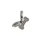 BERLOQUE PRATA 925 OSSO CRAVEJADO PLACA PET 30738 / 30701