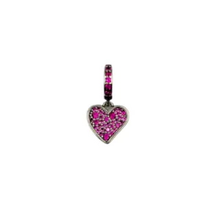 BERLOQUE PB925 CORAÇÃO CRAVEJADO 11MM 30653