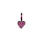 BERLOQUE PB925 CORAÇÃO CRAVEJADO 11MM 30653