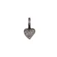 BERLOQUE PB925 CORAÇÃO CRAVEJADO 11MM 30653