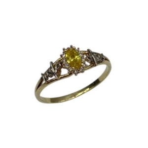 ANEL DE FORMATURA OURO 10K OVAL 0243