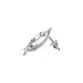 BRINCO PRATA 925 CIRCULO TEXTURA 21MM BR1182
