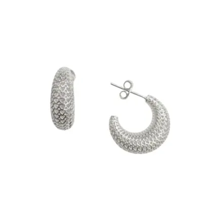 ARGOLA PRATA 925 COM TARRAXA LARGA CORAÇÕES 17MM 2801558000
