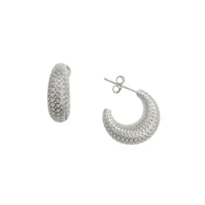 ARGOLA PRATA 925 COM TARRAXA LARGA CORAÇÕES 17MM 2801558000