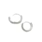 BRINCO PRATA 925 ARGOLINHA LISA ARTICULADA 10X3,5MM 5291