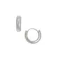 BRINCO PRATA 925 ARGOLINHA REDONDA LISA ARTICULADA 14,5X4MM 260255
