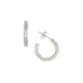 ARGOLA PRATA 925 COM TARRAXA RENDA ITALIANA TRAMA 11MM 2800188000