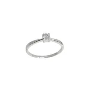 ANEL PRATA 925 SOLITÁRIO 3MM C/4 GARRAS 7131938000