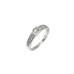 Anel PB925 solitário 3mm 4 garras aro crav. 4zs lat. 270704