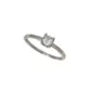 ANEL PR925 SOLITÁRIO 5MM C/ 4 GARRAS 93121