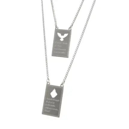ESCAPULÁRIO CHAPINHA ESPIRITO SANTO E1041D/62 7,4G