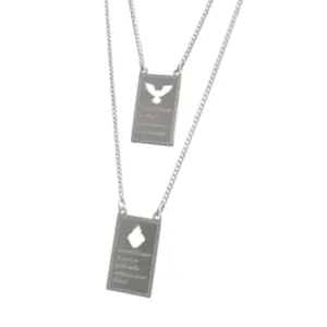 ESCAPULÁRIO CHAPINHA ESPIRITO SANTO E1041D/62 7,4G
