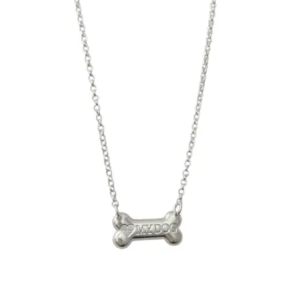 GARGANTILHA P925 ELO PORT. OSSINHO MY DOG 04-5164F