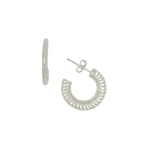 ARGOLA PB925 COM TARRAXA RENDA ITALIANA MOLA 12MM 2800218000