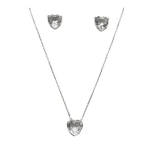 CONJUNTO PB925 Z CORAÇÃO 8MM 4 GARRAS