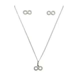 CONJUNTO PB925 INFINITO CRAVEJADO P 280755