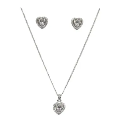 CONJUNTO PB925 CORAÇÃO C/ CRAV ZS 281477