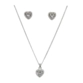 CONJUNTO PB925 CORAÇÃO CRAVEJADO 281477
