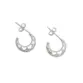 ARGOLA PB925 COM TARRAXA RENDA ITALIANA CORAÇÕES 12MM 2800248000