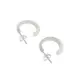ARGOLA PB925 COM TARRAXA TRIANGULAR CORAÇÕES 17MM 2802278000