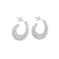 ARGOLA PB925 COM TARRAXA GOTA ESCAMA 22X17MM 2801738000