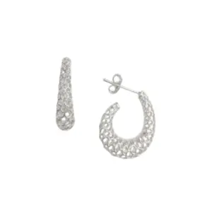 ARGOLA PB925 COM TARRAXA ESCAMA GOTA 18X15MM 2800168000