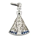 PINGENTE PB925 NOSSA SENHORA APARECIDA LISA COM 8ZS 4-00669S