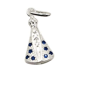 PINGENTE PB925 NOSSA SENHORA APARECIDA 13X8MM 4-00423S15