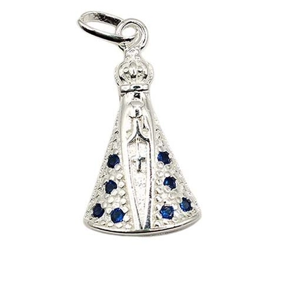 PINGENTE PB925 NOSSA SENHORA APARECIDA 15MM 4-00423 20S