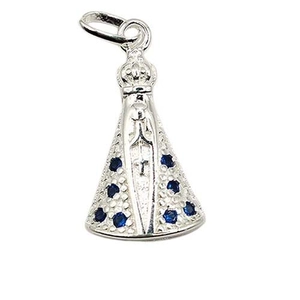 PINGENTE PB925 NOSSA SENHORA APARECIDA 15MM 4-00423 20S