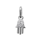 PINGENTE PB9252 MÃO DE FATIMA LISA COM PONTO DE LUZ 4-00850C