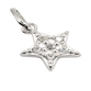 PINGENTE PB925 ESTRELA CRAVEJADA 9MM 4-020064C