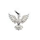 PINGENTE PB9252 ESPIRITO SANTO CRAVEJADO 4-00240C