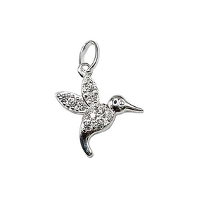 PINGENTE PB9252 BEIJA FLOR CRAVEJADA 4-01399C