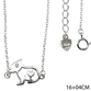 PULSEIRA PB925 CAPIVARA VAZADA COM PONTO DE LUZ 5-01377C