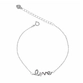 PULSEIRA PB925 CARTIE LOVE LISO COM PONTO DE LUZ 5-01364C