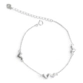 PULSEIRA PB925 3 CORAÇÕES LISOS E CORAÇÃO CRAVEJADO 5-01160C