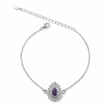 PULSEIRA PB925 CARTIE C/ Z GOTA E BORDA CRAV. DUPLA 50819 / 5-00180S