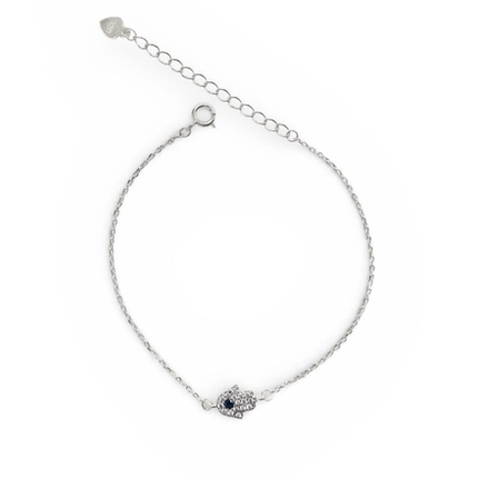 PULSEIRA PB925 MÃO DE FÁTIMA CRAVEJADA P 5-01368S