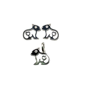 CONJUNTO PB925 CAPIVARA VAZADA COM Z 43-01377C