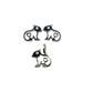 CONJUNTO PB925 CAPIVARA VAZADA COM Z 43-01377C