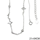 TORNOZELEIRA PB925 CARTIE 2Z QUADRADA E 2 PONTO DE LUZ 10-00254C